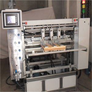 Knife Pleating Machine with Online Slitting